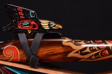 Ironwood (desert) Native American Flute, Minor, Mid A-4, #F44K (4)